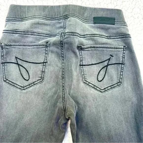 Jag Marla Faded Gray Mid Rise Stretch Pull On Ankle Power Stretch Jegging SizeXS - Picture 8 of 14